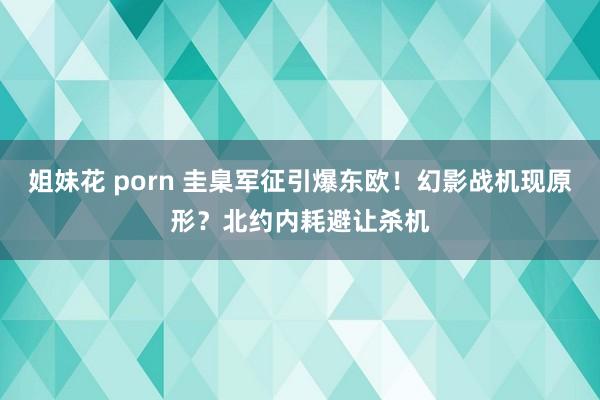姐妹花 porn 圭臬军征引爆东欧！幻影战机现原形？北约内耗避让杀机