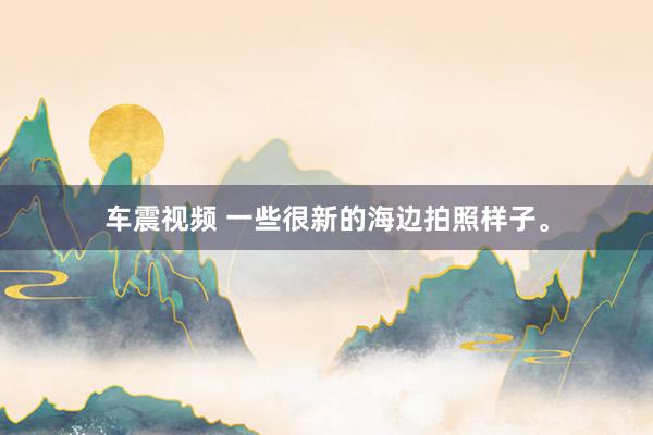 车震视频 一些很新的海边拍照样子。